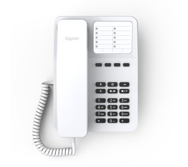 Gigaset DESK 400 corded analog wall and desk phone for...