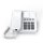 Gigaset DESK 400 corded analog wall and desk phone for simple telephony (white)