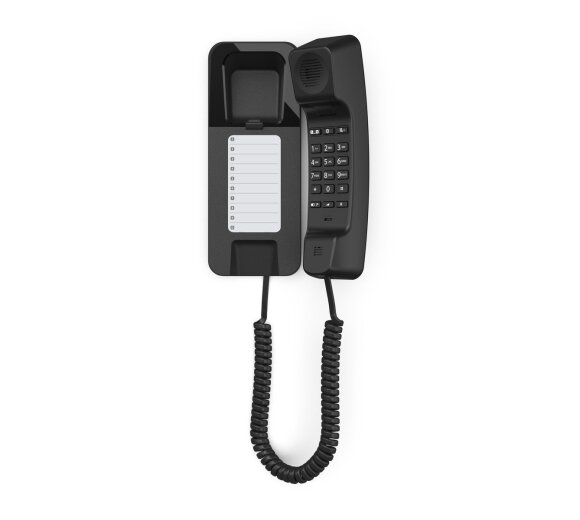 Gigaset DESK 200 corded analog wall-mounted and desk phone for simple