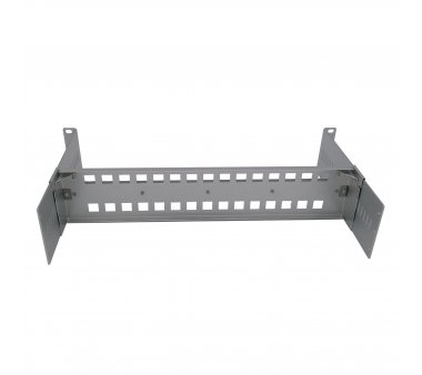 LNK DR190-S 19-inch Rack Mount for DIN-rail products, Silver Color