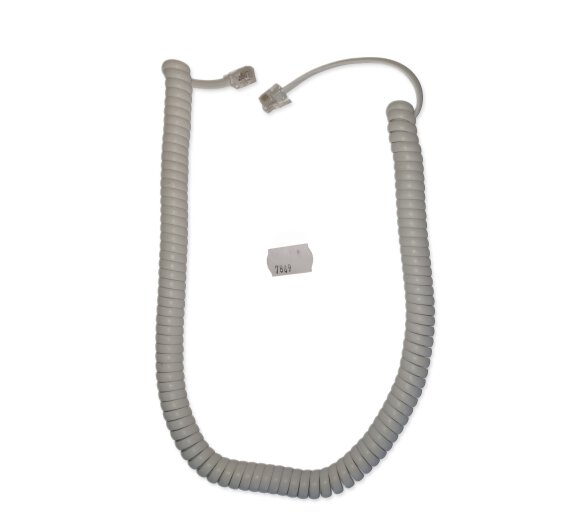 Snom Handset coil cord wjite for D7XX, 7XX series (Original Snom Accessories, high quality, 4m)