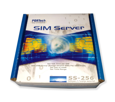 Portech SS-256: 256 Sims SIM Server