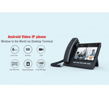 Fanvil C600 Smart Video IP-Telefon mit 7" Touchscreen mit 3CX Firmware