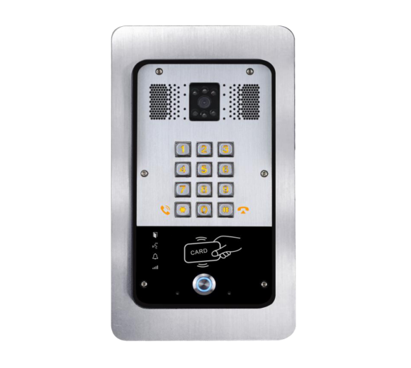 Fanvil i31s Video Door phone (flush-mounted), IR spotlight, Video Intercom, Door Access Intercom paging, Water ,dust and tamperproof. IP65 and IK10 certified