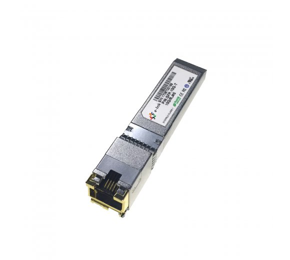 LNK SFP-10G-T 10GBit/s Copper SFP+ Modul (Mini-GBIC) bis zu 30m Cat.6a & Cat.7 Ethernet-Kabel