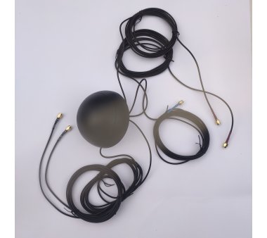 Teltonika COMBO MIMO Mobile/GNSS/WIFI SMA Antenne zur Dachmontage (5x Kabel), Hersteller-Artikel-Nr. PR1KCO28 * B-Ware