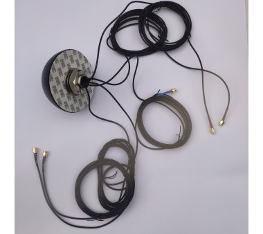 Teltonika COMBO MIMO Mobile/GNSS/WIFI SMA Antenne zur Dachmontage (5x Kabel), Hersteller-Artikel-Nr. PR1KCO28 * B-Ware