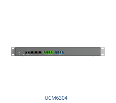 Grandstream UCM6304 IP-Telefonanlage (4x FXS/4x FXO, 2 x...