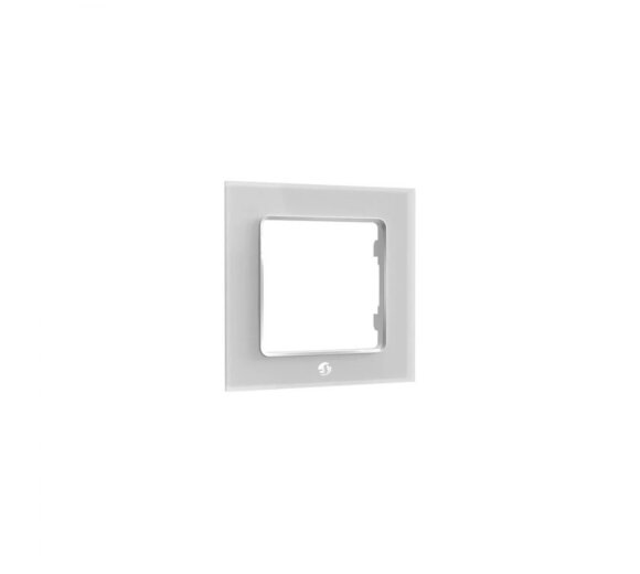 Shelly Wall Frame 1 for Wall Switch (1-Fold Frame, Switch cover  - white)