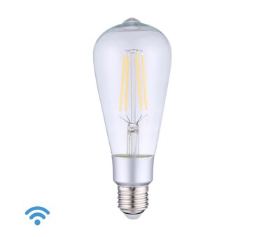 Shelly Vintage ST64 E27 LED bulb (WiFi)
