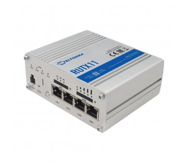 Teltonika RUTX11 LTE / 4G Router | WLAN 802.11ac Dual Band 2.4GHz + 5GHz WLAN, Dual SIM Slot * B-Ware