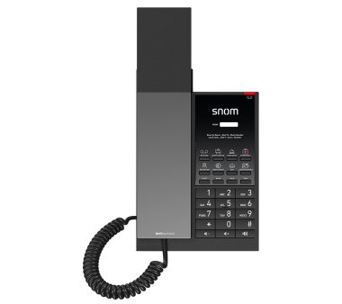 Snom HD350W WiFi IP phone (special keys: reception, alarm clock, reservation, emergency call ...)