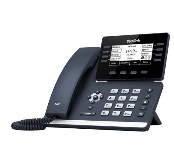 Yealink T53W IP-Phone with Dualband-Wifi (2.4/5 GHz) + AVM Installation Guide and Manual (Yealink SIP-T53W with Fritzbox 5590 Fiber) Licence Documentation