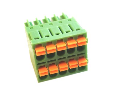 Kefa Anschlussblock Steckverbinder mit 10 Pins (2x 5 Pins)