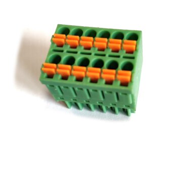 Kefa Anschlussblock Steckverbinder mit 12 Pins (2x 6 Pins)