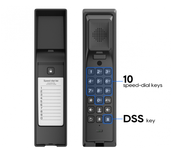 Akuvox S560 schnurgebundenes IP-Haustelefon für Akuvox Intercom Gegensprechanlagen