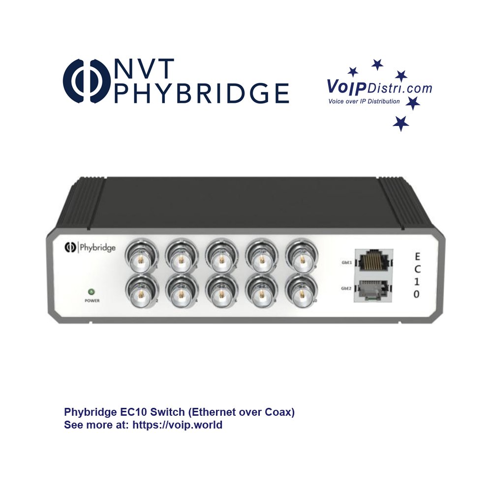 Phybridge EC10 Switch over Coax)