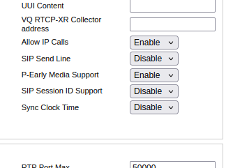 Flyingvoice FIP12WP Einstellung